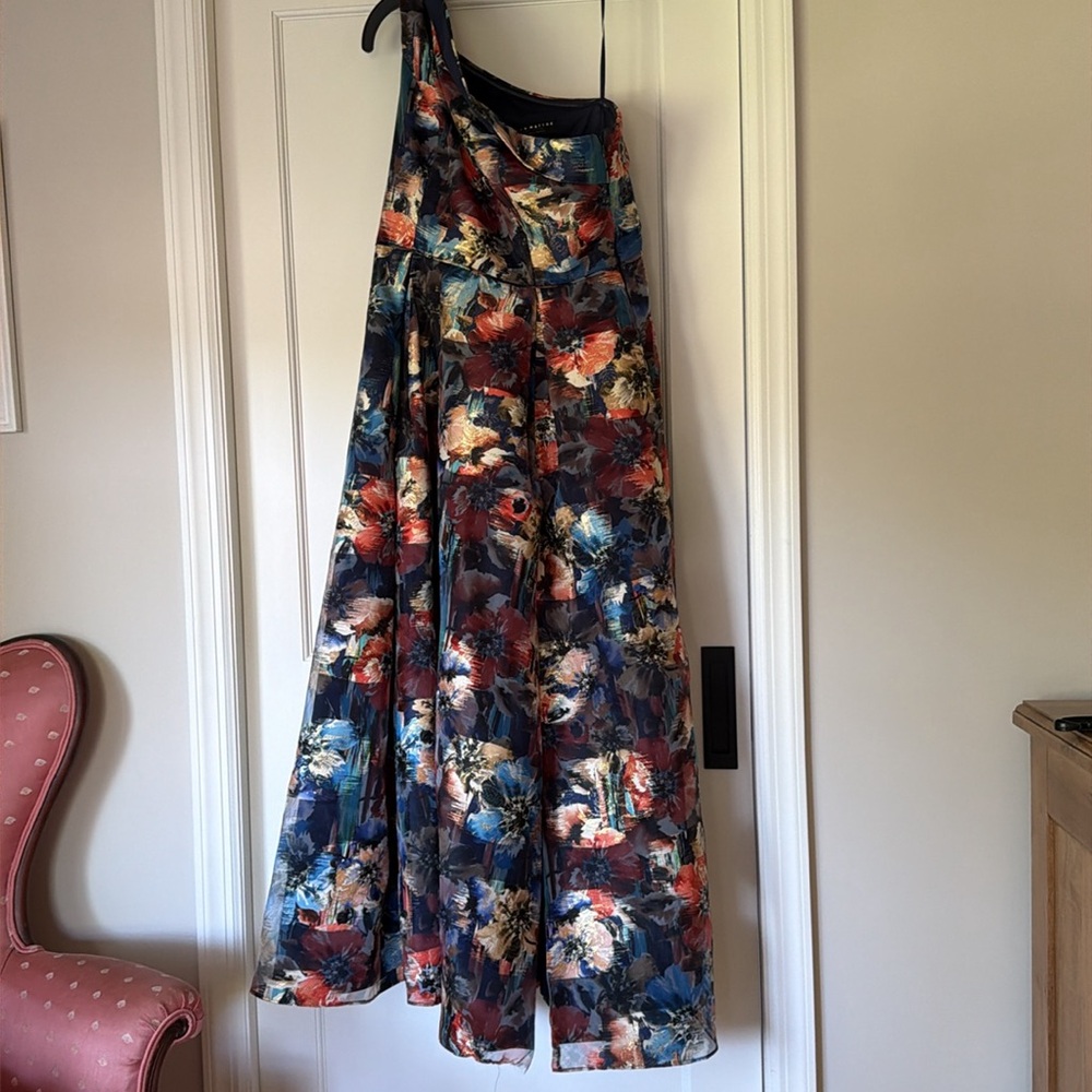 Aidan Mattox Floral Gown Size 10